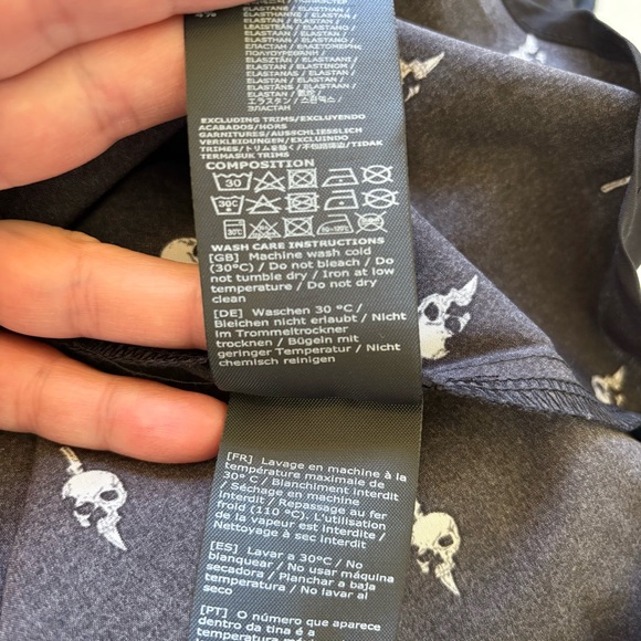 Killstar X Wednesday Addams Little Storm Cloud Pinafore Dress- 2XL- DESCRIPTION - Picture 8 of 8